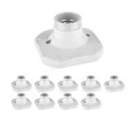 10x plafoniera/porta lampadine ELEKTRA bianco 1x E27 max. 60W