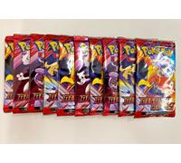 10x Pokémon Destined Rivals Booster Pack SV10 New Sealed English PSA