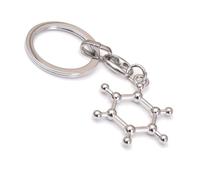 10X Portachiavi ATOMO bomboniera laurea biologia chimica