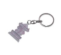 10X Portachiavi in metallo Giostra Giostrina Carillon ROSA BOMBONIERA