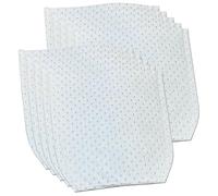 10x Premium Filtro Fine per Aspirapolvere Makita CL070, CL070DS, CL100, CL100D, CL100DZX, CL106, CL106D, CL183, CL183D, DCL180 Aspirapolvere Senza Filo | Compatibile con Makita 443060-3