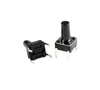 10X PULSANTI TATTILI 6X6X11mm circuito stampato micro mini switch button