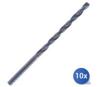 10x Punta Alpen Per Metallo Hss Din 338 Serie Lunga Mm 5 X 132