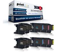 10x Qualità Compatibile Cartucce Per Brother MFC J-430-W LC1240 Col Color L
