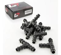10X Raccordo Angolare T A 90° Sistema Di Irrigazione Irrigazione 3X16 Mm