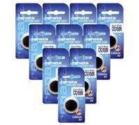 10x Renata CR2450N 3V Batterie A Bottone Al Litio Swiss Made