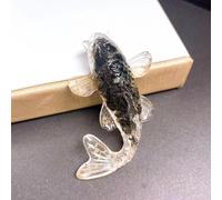 10x Resina Koi Decorazione Fatto a Mano Mini Ornamento Fai da Te Pesce Tank Fun