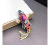 10x Resina Koi Decorazione Fatto a Mano Mini Ornamento Fai da Te Pesce Tank Fun