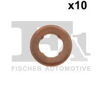 10x Rondella dell'iniettore 107.877.010 FA1 per AUDI VW PORSCHE BENTLEY