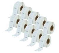 10x Rotolo etichette per Dymo LabelWriter 400 Turbo 400 Twin 450 400 Twin Turbo