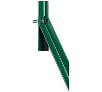 10x Saetta A L 25x25x3 H. 150 cm in Ferro PLASTIFICATO Verde PALO per Recinzione