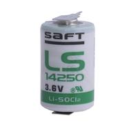 10X Saft Batteria Al Litio ½ Aa LS14250 2PF S 3,6V 1,2 Ah U-Print-Lötpins Fresco