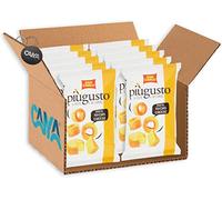 10X San Carlo Più Gusto Nacho Cheese Formaggio e Pomodoro 45g - Snack Senza Glutine [CAIYA® BOX da 10 Confezioni]
