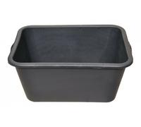 10x Scatola Mortaio 65 Litro Nero Vasca per Betoniera di Secchio Nuovo