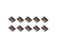 10X Scheda di Espansione Micro-Bit Schermatura Adattatore Breakout IOBIT V2.0 con Cicalino per BBC-Micro: Programmazione Grafica Python Bit per