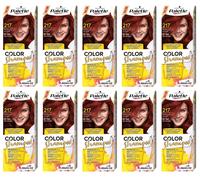 10x Schwarzkopf Palette Color Shampoo Colore Capelli 217 Mogano VENDITORE UE