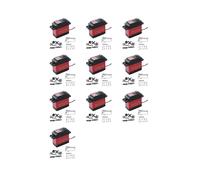 10X Servo Digitale da 20 Kg con Coppia Elevata + Servocomando Parabolico da 20 Kg Dispositivo di Lancio per Veicoli Aerei per Auto con Droni RC