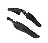 10x Set pparafango parafanghi per bici ruota 24-28’’ nero anteriore posteriore