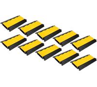 10x Set Pronomic Protector 3-90L Canalina Pavimento Passacavi 3 Canali