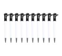 10x/Set Thumb Up Pen Thank You Penna a sfera Penna decorativa 1.0mm Penna di scrittura per studenti