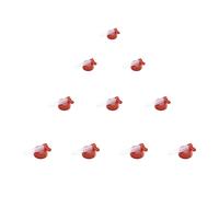 10x SONAX 04973410 Kunststoffablasshahn per 5 Litri Tanica IN Plastica 1 Pezzo