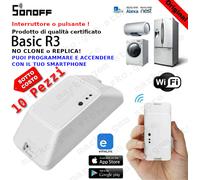 10x Sonoff basic R3 interruttore WiFi domotica comandato da smartphone APP NEST