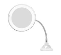 10X Specchio ingranditore con Luci Flessibile Collo Oca Tubo Trucco specchio