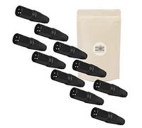 10x spina XLR maschio - Spina XLR 3 poli pin da saldare - connettore saldatura audio amplificatore microfono casco stereo - Adaptout marca francese