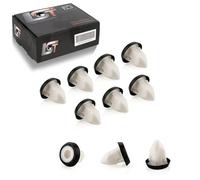 10X Spreizmutter Clip Fissaggio Paraurti Listello Per AUDI A6 4F C6 Q7 4L