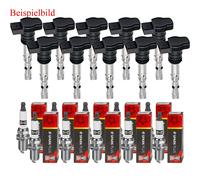 10x Stellox Bobina + Champion Candela per VW New Beetle Cabriolet 1Y7 2.0