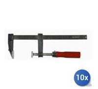 10x Strettoio Maurer Per Modellisti A F Manico Lungo Mm 250X80
