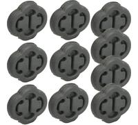 10X Supporto In Gomma Per Scarico Per Audi 80 100 Golf Polo Passat