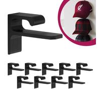 10X Supporto Per Cappelli Da Parete Compatibile Con New Era Flexfit