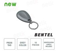 10x Tag di prossimità - Colore Grigio - Bentel