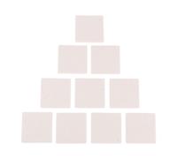 10x Tappi per frammenti di corallo bianco in ceramica Supporto per tappi