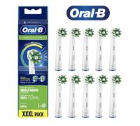 10x Testine Ricambio Oral-B CrossAction - Spazzole Per Spazzolino Elettrico 10pz