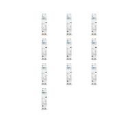 10X TOMZN TOCT1-25 2P 25A 220V/230V 50/60HZ Contattore Modulare CA per Uso Domestico su Guida DIN Contattore CA 2NO
