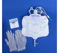 10x Ureofix 112 Plus Sacca Urina , 2000 ML Bettbeutel B.Braun 2831S - PZN