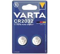 10x Varta 2 pile a bottone al litio 3V CR2032 batteria a bottone blister