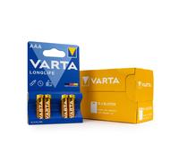 10X Varta 4103 LONGLIFE Micro AAA BL4 Batteria