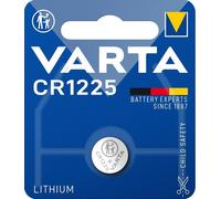 10X Varta CR1225 Batteria A Bottone Litio 3V 1 Pezzo Blister CR 1225 6225
