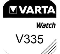 10x VARTA Orologio V335 Batterie Bottone SR512SW Ossido-Argento 1,55 V 1 Lui Bl
