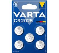 10x Varta Pilette CR2025 5er Batterie Litio 3V Orologi Industriali Universale
