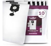 10x Vellto Sacchetto Antipolvere Compatibile con Karcher 2.889-154.0 NT 30/1 Tact Te L NT 30/1 Tact Te M NT 30/1 Tact L NT 30/1 Ap Te L NT 30/1 Ap L Sacchetti for Aspirapolvere Ricambio