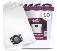 10x Vellto Sacchetto Aspirapolvere Compatibili con Kärcher 2.863-006.0 Sacchetti Filtranti in Tessuto non Tessuto di Ricambio WD4 WD5 WD6 WD5P WD6P Premium MV4 MV5 MV6 WD4.000 WD4.200 SE 6.100