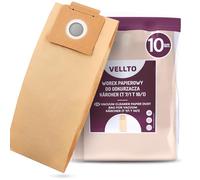 10x Vellto Sacchetto per Aspirapolvere Compatibili con Kärcher 6.904-333.0 T7/1 Classic T8/1L T9/1 Bp T10/1 Adv Professional T12/1 T15/1 T17/1 Sacchetti di Ricambio Sacca Cartone