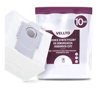 10x Vellto Sacchetto per Aspirapolvere Compatibili con Xiaomi Roborock S8+/S8 Pro Ultra/S7 MaxV Ultra/Q7 Max+/Q8 Max+/Q5 Pro+/Q5 Max+ Q10 X5+/S5+ Q7 M5+/L5+ Sacchetti di Ricambio Sacca