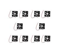 10X Ventilatore di Raffreddamento di 90mm X 25mm 12V 2Pin per il Dispositivo di Raffreddamento Della CPU del Caso del Calcolatore