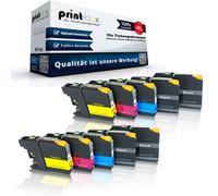 10X XL Cartucce Per Brother LC 12E 22E 123 LC223 970 980 985 1000-1240 3213 3219