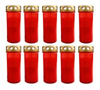 10x XL Tomba Articolo più Richiesto No. 5 Coperchio Lumino Candele Luce Olio